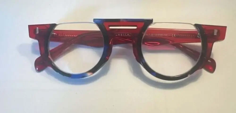 Zeelool Mastin Round Half Frame Glasses